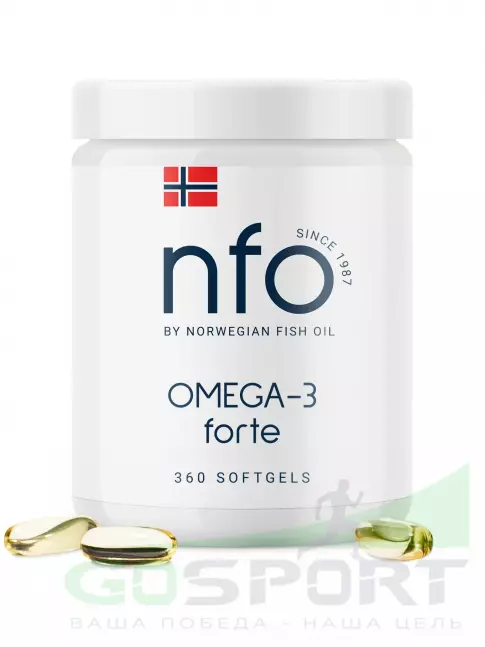 Омега-3 NFO Omega-3 Forte 620 mg 360 капсул