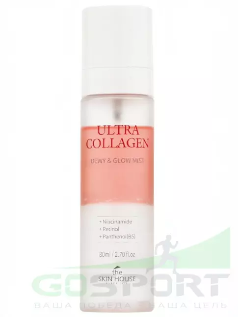 Мисты для лица THE SKIN HOUSE Ultra Collagen Dewy & Glow Mist 80 мл