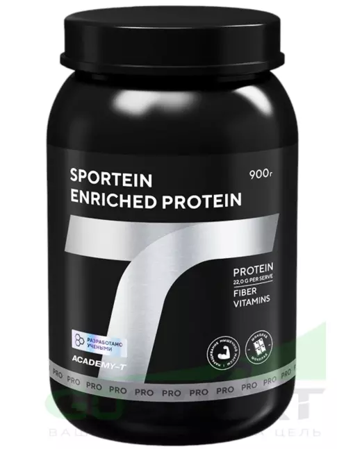 Сывороточный протеин Академия-Т Sportein Enriched Protein 900 г, Шоколад