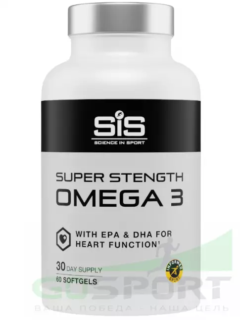 Омега-3 SCIENCE IN SPORT (SiS) DAILY OMEGA 3 60 капсул