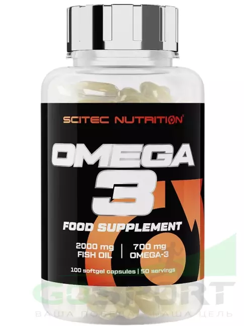 Омега-3 Scitec Nutrition Omega 3 700 mg 100 капсул