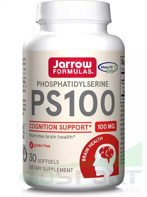 Jarrow Formulas PS100 100 mg 30 гелевых капсул