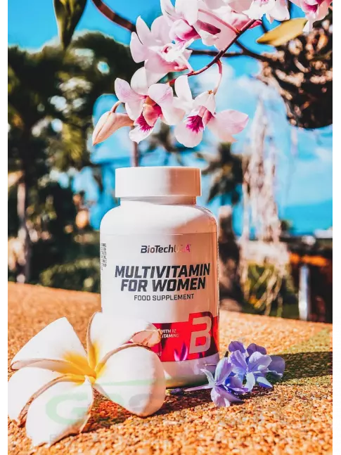 BioTechUSA Multivitamin For Women ДУБЛЬ 60 таблеток BioTechUSA Multivitamin For Women ДУБЛЬ 60 таблеток