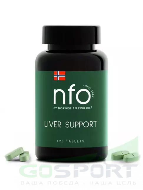 Экстракты NFO Liver Support 120 таблеток
