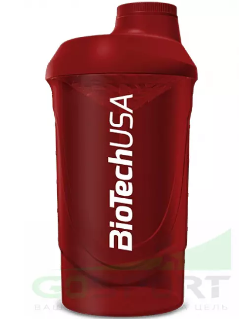 Шейкер 600 мл BioTechUSA Шейкер FC Barcelona 600 мл, Красный