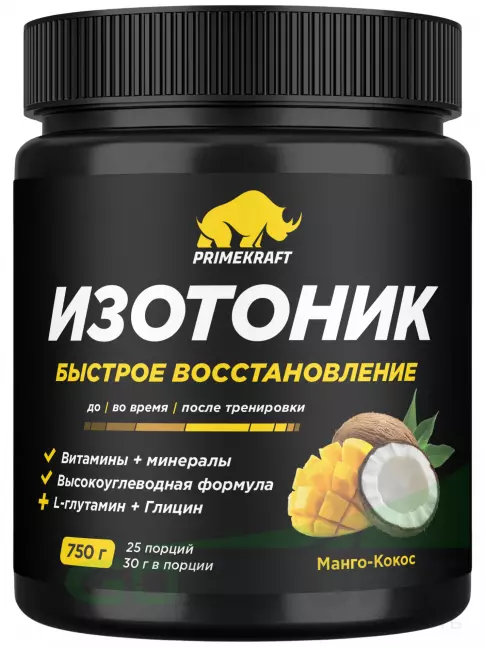 Изотоник PRIMEKRAFT Isotonic 750 г, Манго-кокос Изотоник PRIMEKRAFT Isotonic 750 г, Манго-кокос