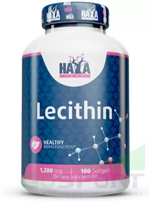 Лецитин Haya Labs Lecithin 1200 mg 100 капсул