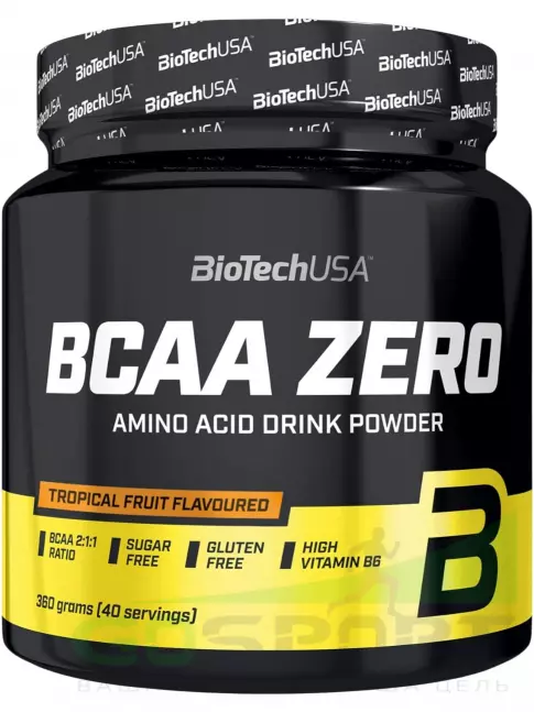 БСАА BioTechUSA BCAA Zero 2:1:1 360 г, Тропические фрукты