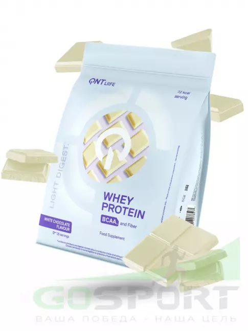  QNT Light Digest Whey Protein 500 г, Белый шоколад
