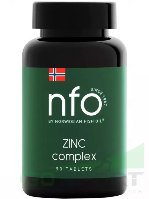 Цинк NFO Zinc Complex 90 таблеток