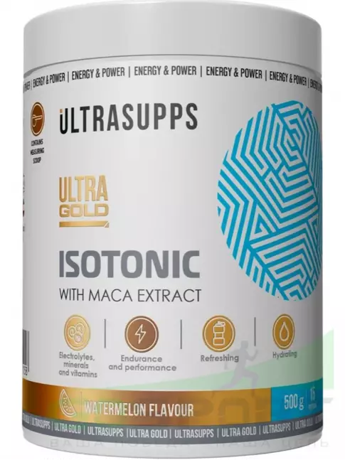 Изотоник UltraSupps Isotonic 500 г, Арбуз