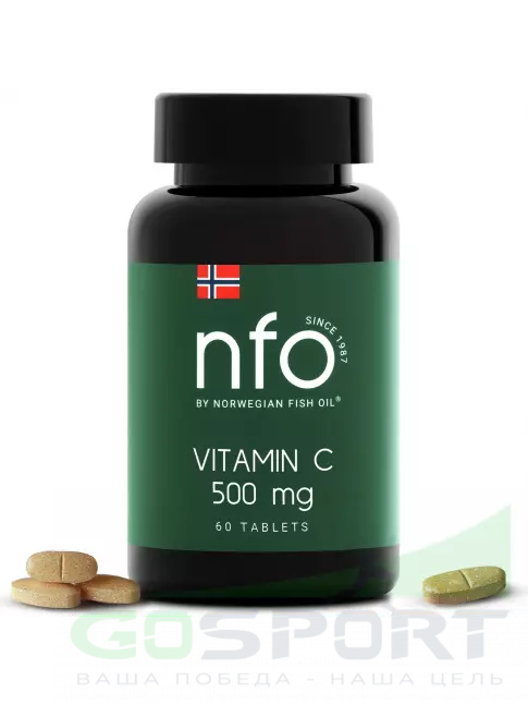 Витамин C NFO Vitamin C 500 mg 60 таблеток, Апельсин-вишня
