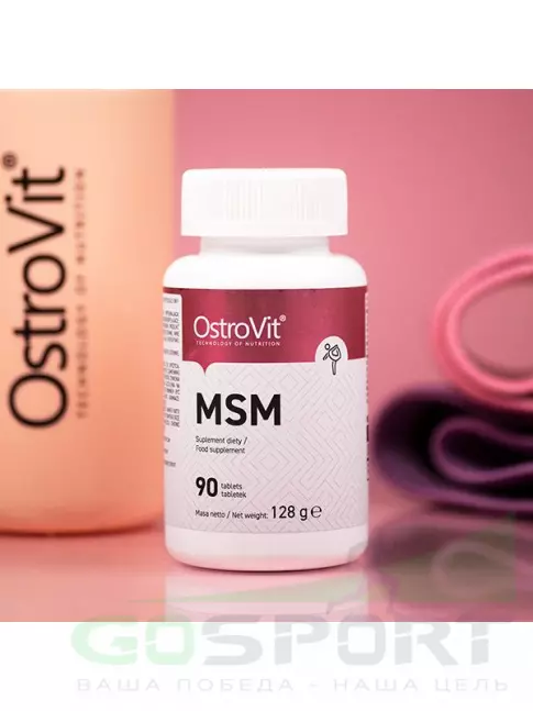 Комплекс хондропротекторов OstroVit MSM 90 таблеток