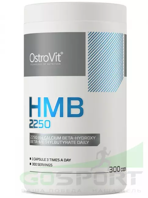  OstroVit HMB 2250 mg 300 капсул