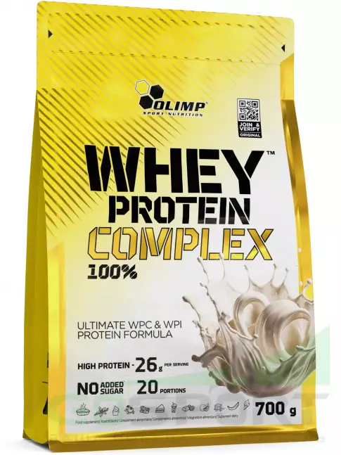 Комплексный протеин OLIMP WHEY PROTEIN COMPLEX 100% 700 г, Айс кофе Комплексный протеин OLIMP WHEY PROTEIN COMPLEX 100% 700 г, Айс кофе