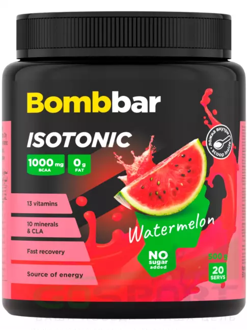 Изотоник BombBar Изотоник Pro 500 г, Арбуз