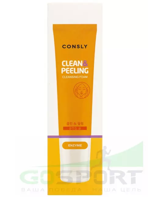 Пенки для умывания CONSLY Enzyme Cleansing Foam «Clean&Peeling» 120 мл