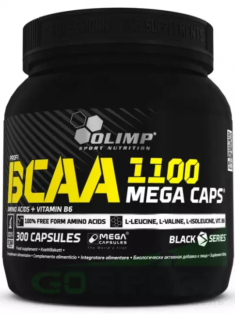 БСАА OLIMP BCAA MEGA CAPS 1100 2:1:1 300 капсул БСАА OLIMP BCAA MEGA CAPS 1100 2:1:1 300 капсул