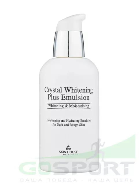 Эмульсии THE SKIN HOUSE Crystal Whitening Emulsion 130 мл Эмульсии THE SKIN HOUSE Crystal Whitening Emulsion 130 мл
