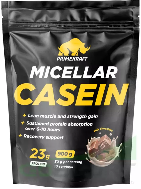 Казеиновый протеин PRIMEKRAFT Micellar Casein 900 г, Молочный шоколад