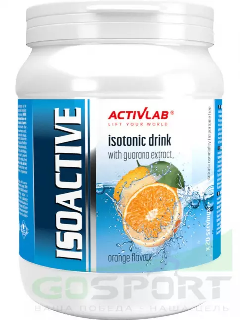Изотоник ActivLab Isotonic 630 г, Апельсин Изотоник ActivLab Isotonic 630 г, Апельсин