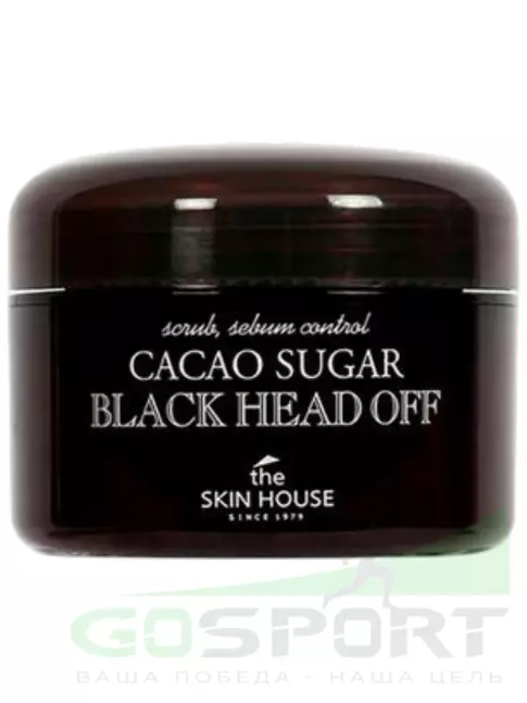 Скрабы THE SKIN HOUSE Сacao Sugar Black Head Off 50 г Скрабы THE SKIN HOUSE Сacao Sugar Black Head Off 50 г