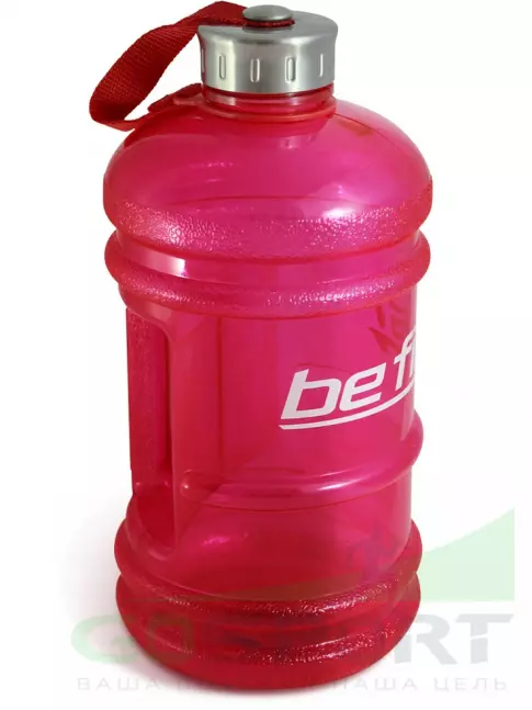 Бутылочки 1000 мл Be First Бутылка для воды 2200 мл (TS 220  прозрачная) 2200 мл, Красный