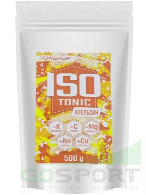 Изотоник Powerup Изотоник 500 г, Апельсин