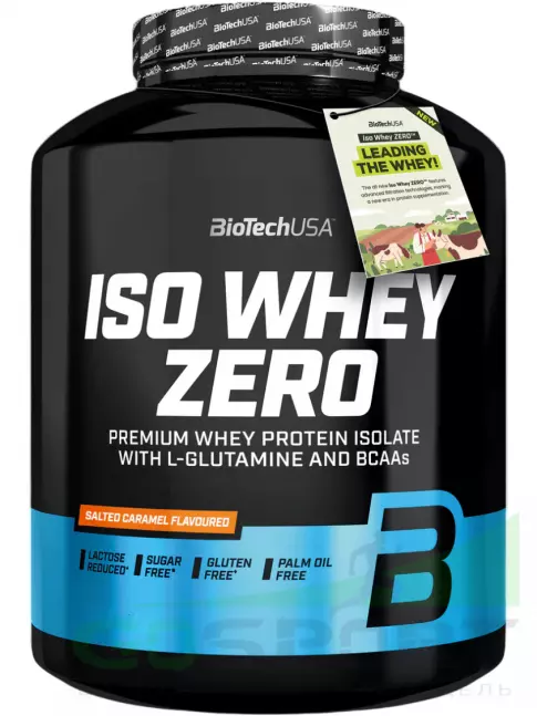 Изолят протеина BioTechUSA Iso Whey Zero 2270 г, Соленая карамель