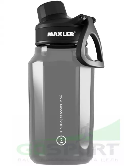  MAXLER Water Bottle Shake&Mix 750 мл, Черный