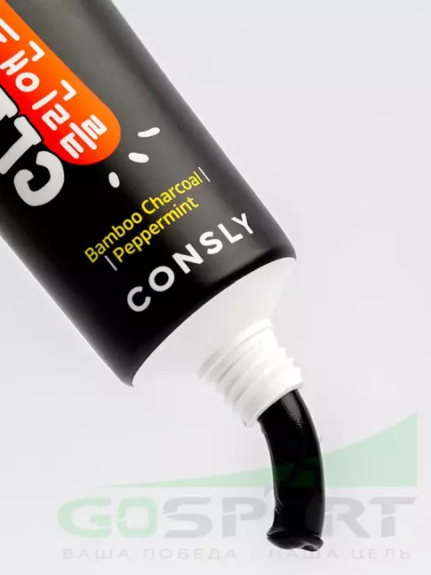 ИМПОРТ CONSLY Clean&Fresh Bamboo Charcoal & Peppermint Gel Toothpaste 105 г
