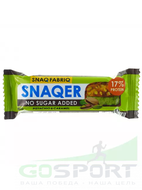 Заменитель питания SNAQ FABRIQ Snaqer 50 г, Фисташка и карамель