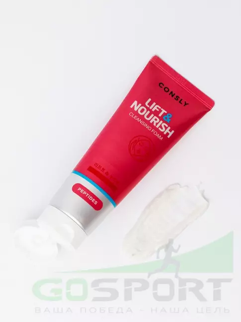 Пенки для умывания CONSLY Peptides Cleansing Foam “Lift&Nourish” 120 мл