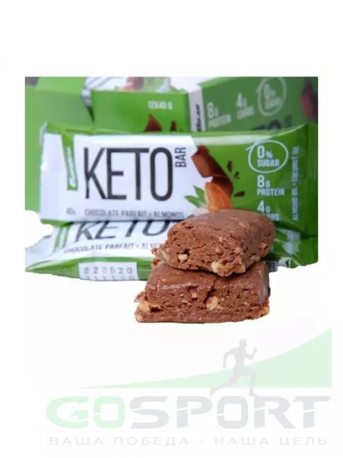 Протеиновый батончик BombBar Батончики Bombbar KETO 9 x 40 г, Миндаль, Кокос, Ваниль Протеиновый батончик BombBar Батончики Bombbar KETO 9 x 40 г, Миндаль, Кокос, Ваниль