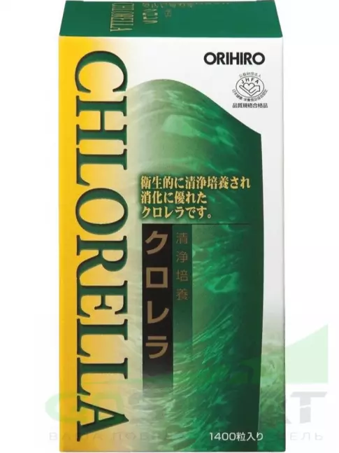 Для иммунитета ORIHIRO Хлорелла 1400 таблеток