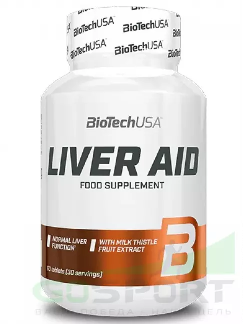 Антиоксиданты BioTechUSA Liver Aid 60 таблеток