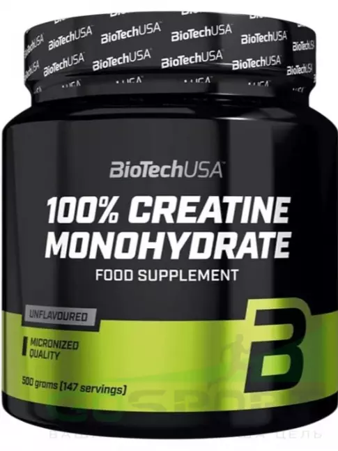 Креатин моногидрат BioTechUSA 100% Creatine Monohydrate 500 г