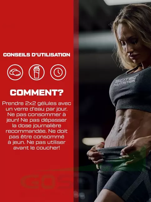 Жиросжигатель Scitec Nutrition Turbo Ripper 100 капсул