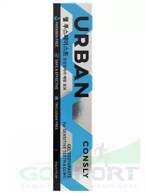 Зубные пасты и ополаскиватели CONSLY URBAN Sensitive Care Gel Toothpaste 105 г