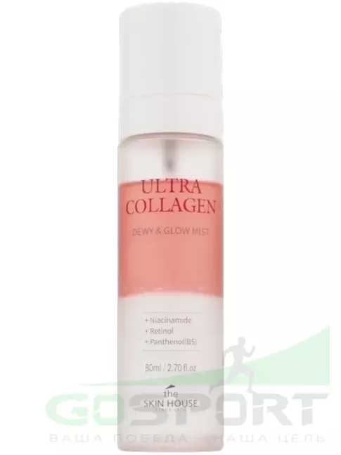 Мисты для лица THE SKIN HOUSE Ultra Collagen Dewy & Glow Mist 80 мл