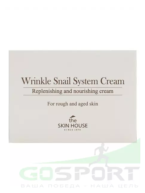 Кремы, гели для лица THE SKIN HOUSE Wrinkle Snail System Cream 100 мл
