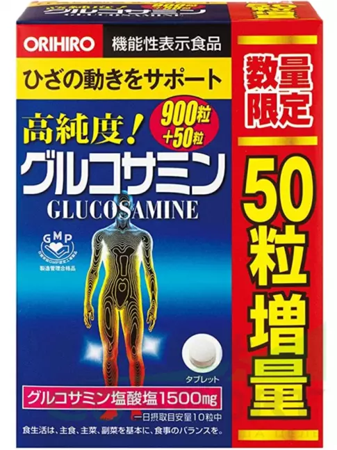 Глюкозамин хондроитин ORIHIRO Глюкозамин с хондроитином и витаминами 950 таблеток Глюкозамин хондроитин ORIHIRO Глюкозамин с хондроитином и витаминами 950 таблеток