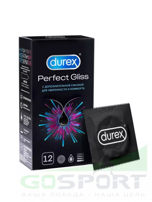 Durex Perfect Gliss 12 шт Durex Perfect Gliss 12 шт