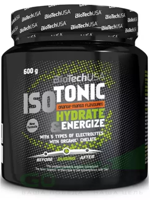 Изотоник BioTechUSA Isotonic 600 г, Апельсин-Манго