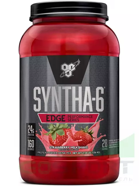  BSN SYNTHA-6 EDGE 1040 г, Молочный коктейль с клубникой