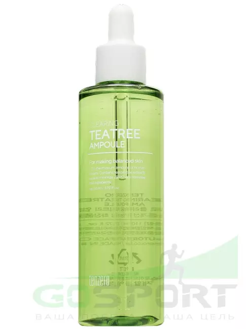 Сыворотки для лица TENZERO Clearing Teatree Ampoule 110 мл Сыворотки для лица TENZERO Clearing Teatree Ampoule 110 мл