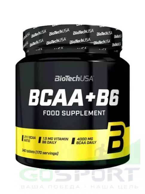 БСАА BiotechUSA BCAA+B6 2:1:1 340 таблеток