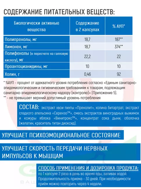  АКАДЕМИЯ-Т Fit Tonus 30 капсул