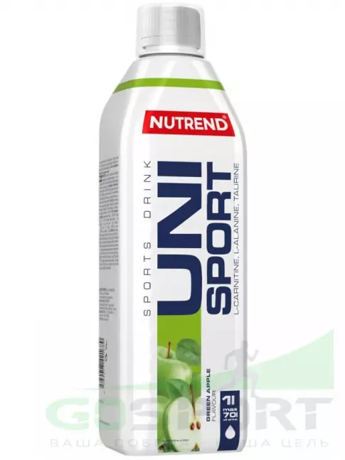 Изотоник NUTREND Unisport 1000 мл, Яблоко