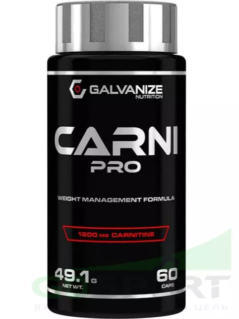 L-Карнитин в капсулах Galvanize Nutrition CARNI PRO 60 капсул